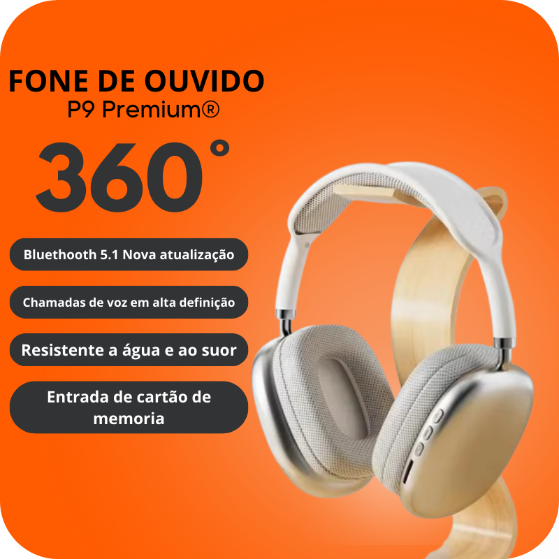 Fone de ouvido P9 Premium®